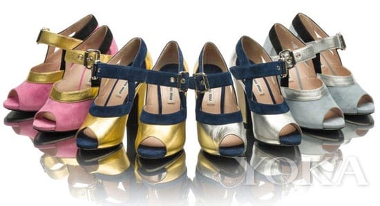 Miu Miu Lam SandalsЬ