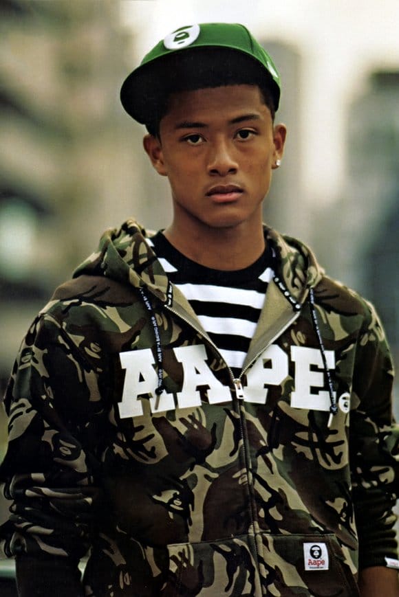 AAPE By A Bathing Ape 2012lookbookwarpBathingApeAAPElookbook