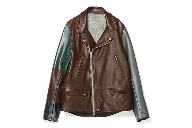 Undercoveri J4206-1 Bordeaux(ͼ)LeatherJacketBordeauxUndercoveri