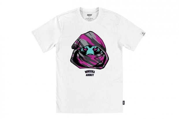 Addict  Mishka 2012＾ עϵT-Shirt(ͼ)AddictMishkaT-Shirtsͷ