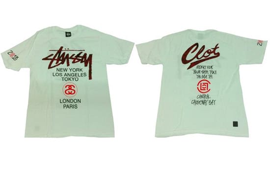 Stussy x CLOTTeeع(ͼ)CLOTStussyTee