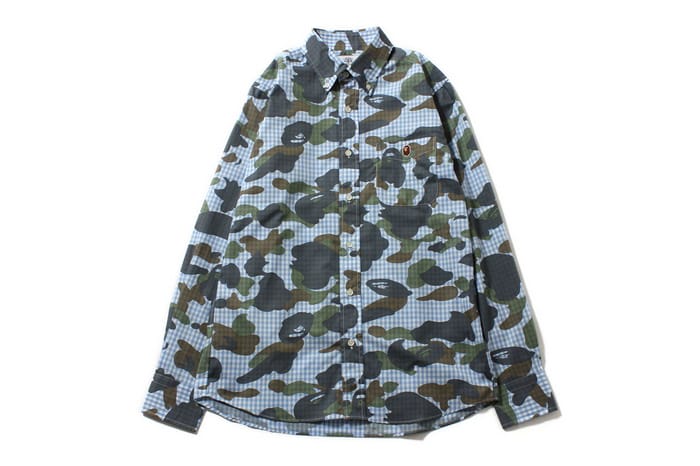 A Bathing Ape 2013CAMO X GINGHAM Ƴ(ͼ)CAMOBathingApeGINGHAMBAPE