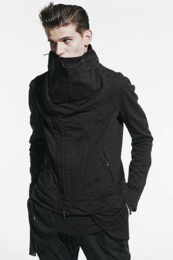 BLACK SENSE × JULIUS Cowl Neck Blouson пsenseJULIUSCowlNeckBlouson