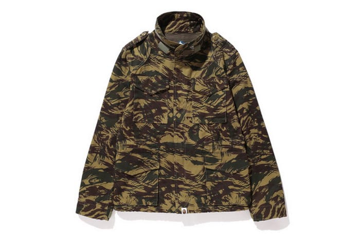 A Bathing Ape 2013ﶬLIZARD CAMO M-65ԲʼпLIZARDCAMOBathingApeBAPEԲʼп