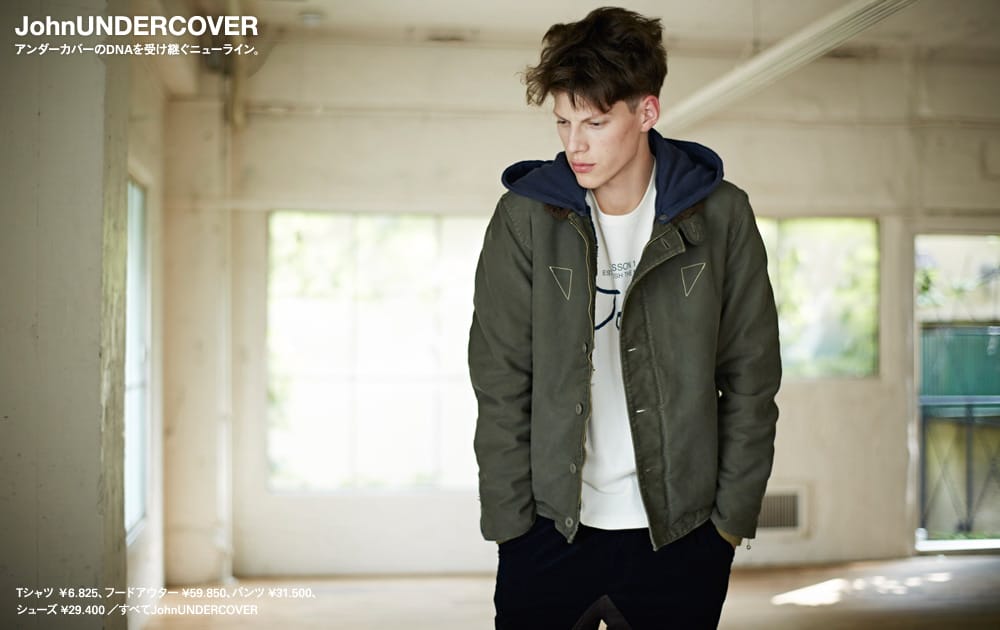 JohnUNDERCOVER 2013 ﶬϵиŶJohnUNDERCOVERؼLookbookﶬ