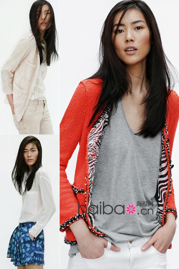 Zara 20124Lookbookйģ(Liu Wen)ZaraLookbook