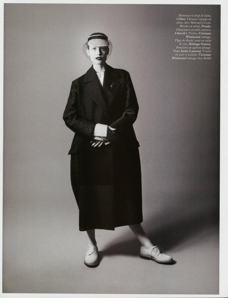 ģNadja BenderΪVogue Paris6/7¿ҹƬӰʦDavid SimsƾģNadja BenderͷɴһԴ磬ظš