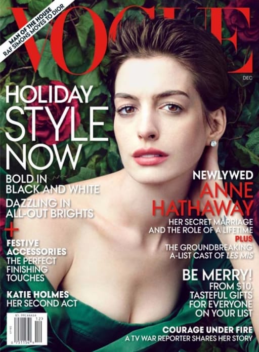 ҸèŮAnne HathawayVOGUE 12·