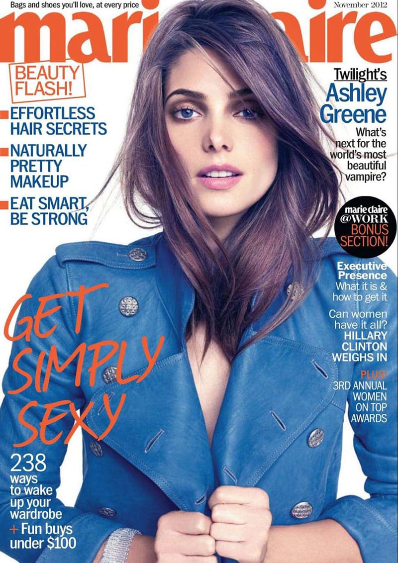 Ashley GreeneMarie Claire201211º