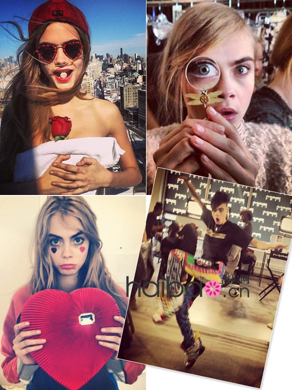 鶹Cara Delevigne I˽մҹϼ(ͼ)CaraDelevigneInstagramvogue