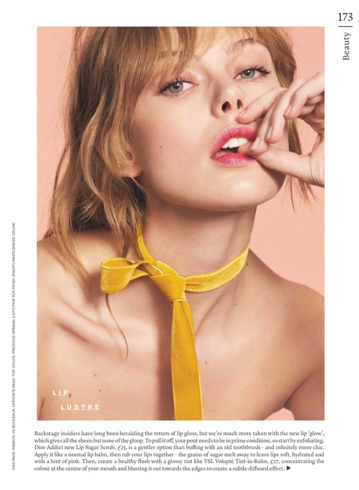 Frida GustavssonMarie ClaireӢ20175º