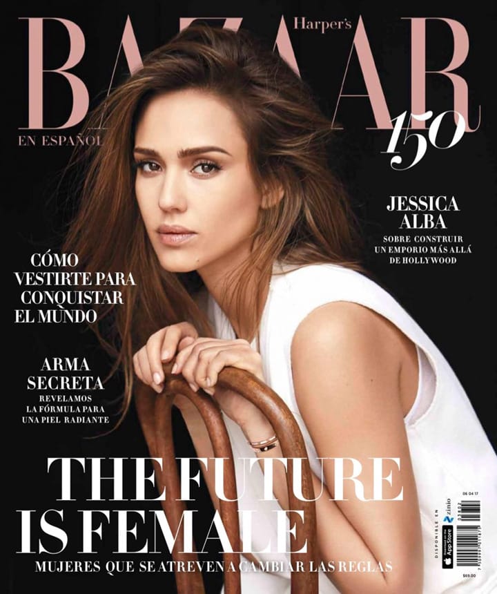 Jessica AlbaHarpers Bazaarī20173º