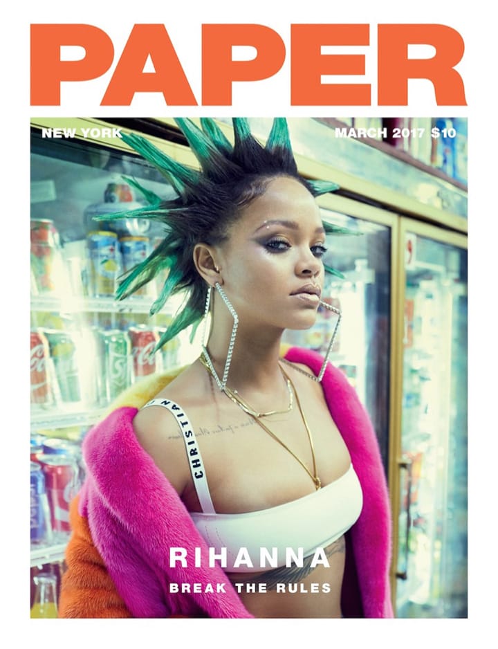 RihannaPaper־20173º