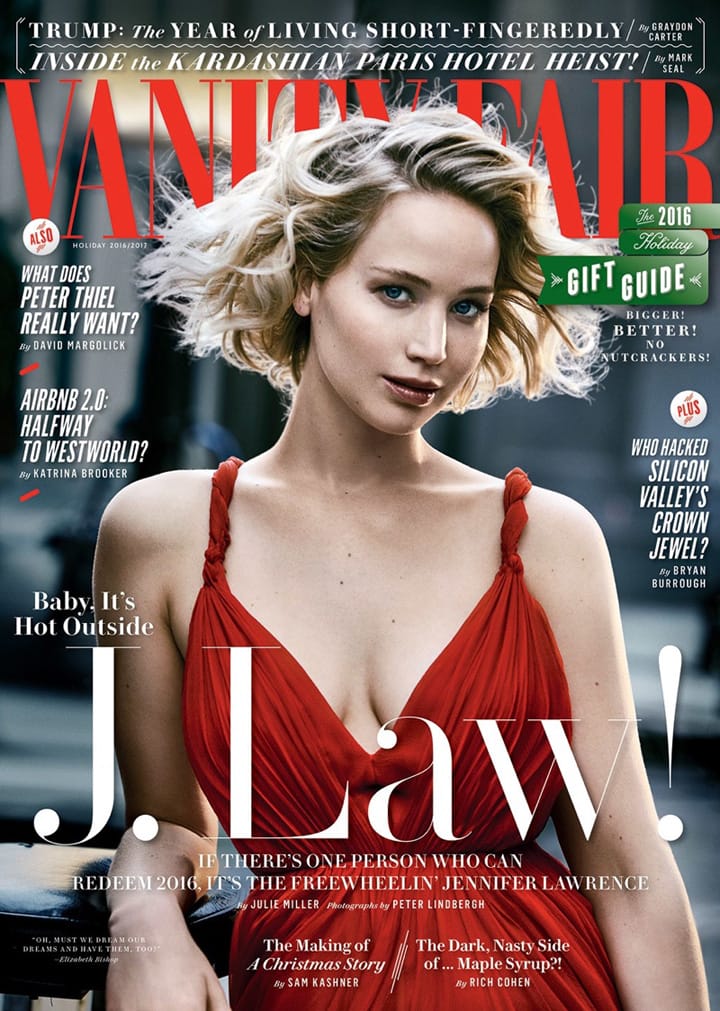 Jennifer LawrenceVanity Fair־2016տ