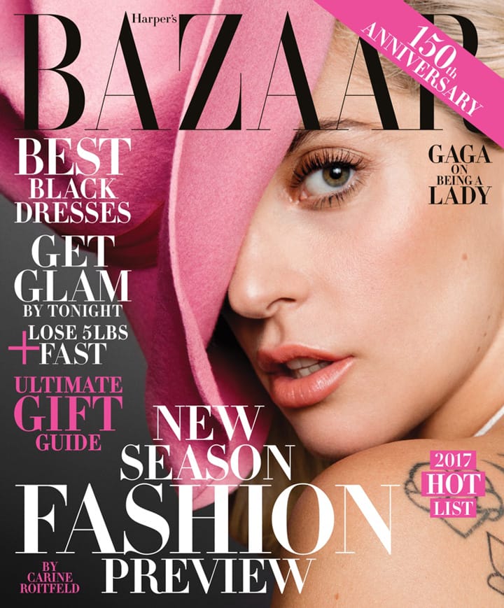 Lady GagaHarpers Bazaar201612º