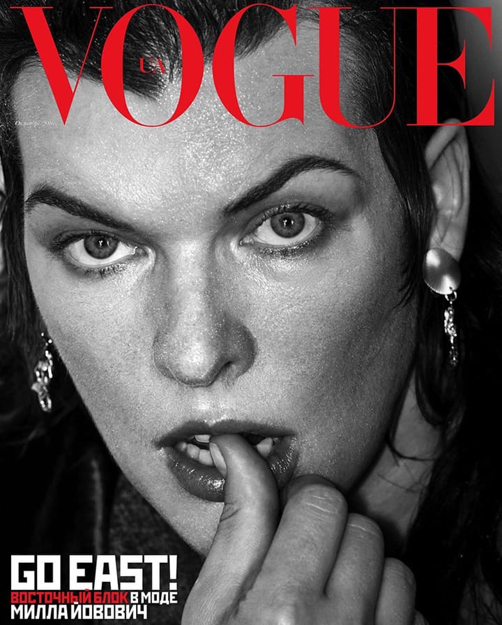 Milla JovovichVogueڿ201610º