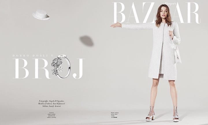 Kristine FrosethHarper's Bazaarάǰ20164º