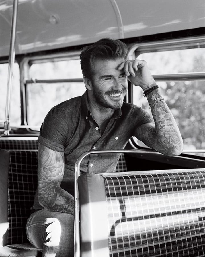 David BeckhamGQ20164º