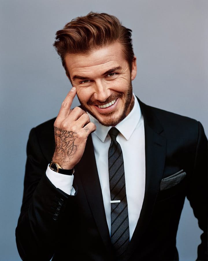 David BeckhamGQ20164º