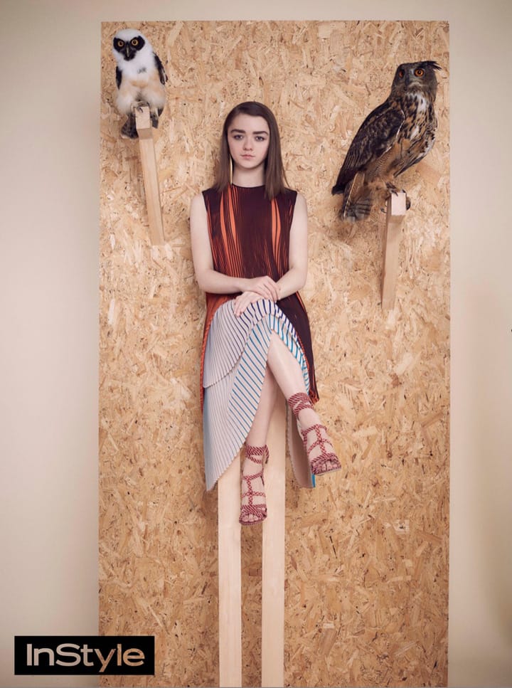 Maisie WilliamsInStyleӢ20164º