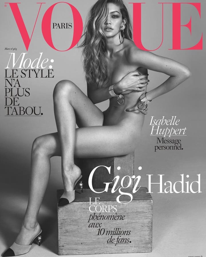 Gigi HadidVogue20163º