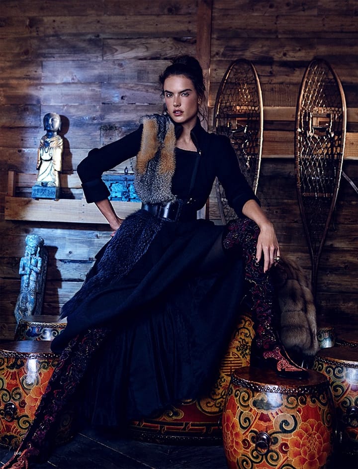 Alessandra AmbrosioHarpers Bazaar˰201512º