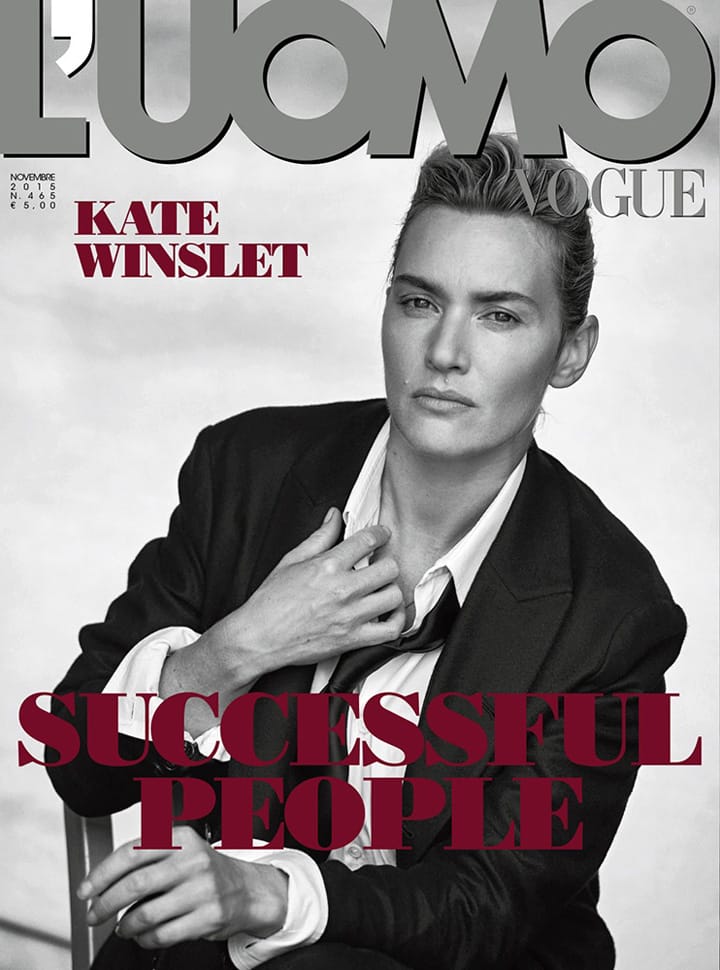 Kate WinsletLUomo Vogue201511º