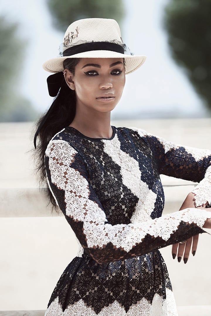 Chanel ImanHarpers Bazaar201511º