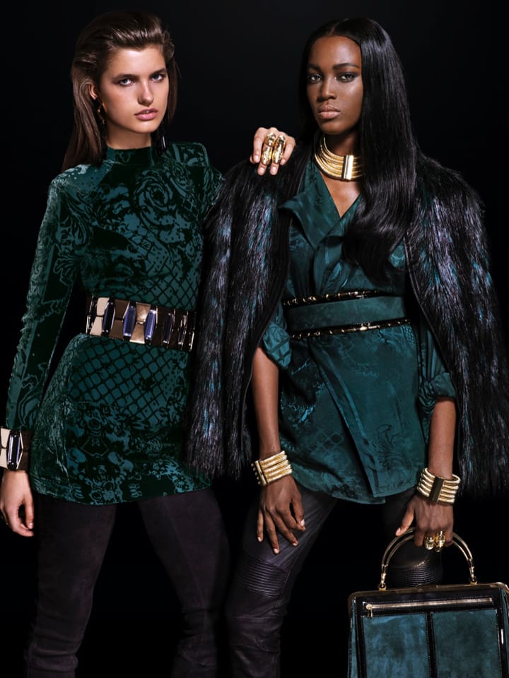 BalmainH&M ϵLookBook