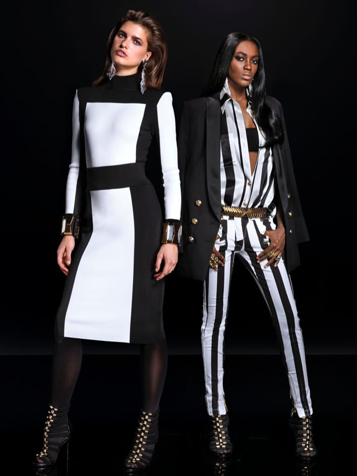 BalmainH&M ϵLookBook