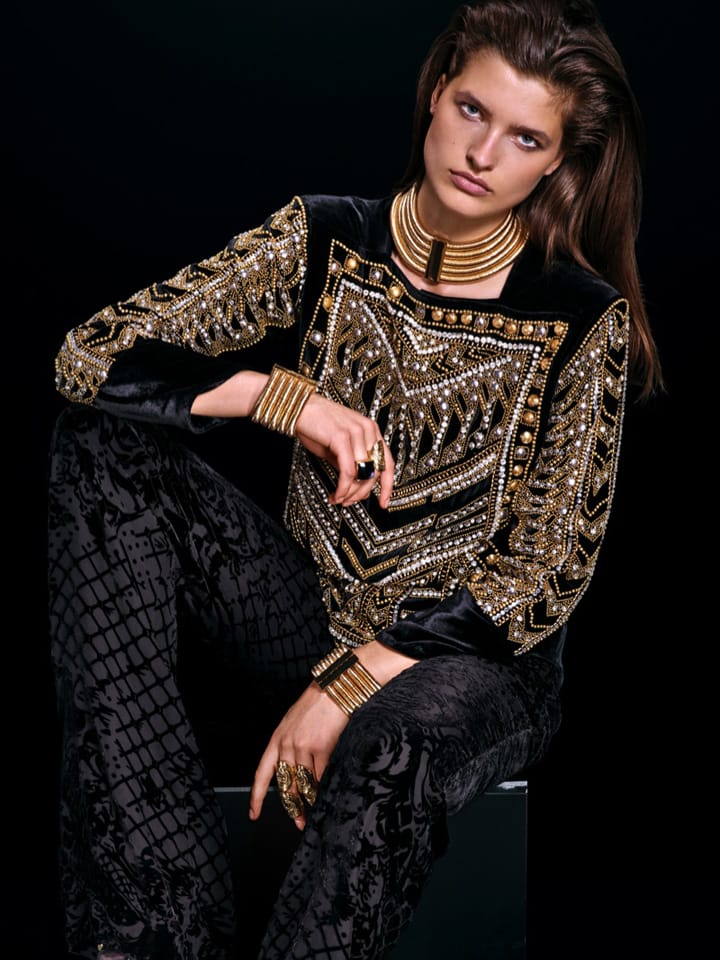 BalmainH&M ϵLookBook