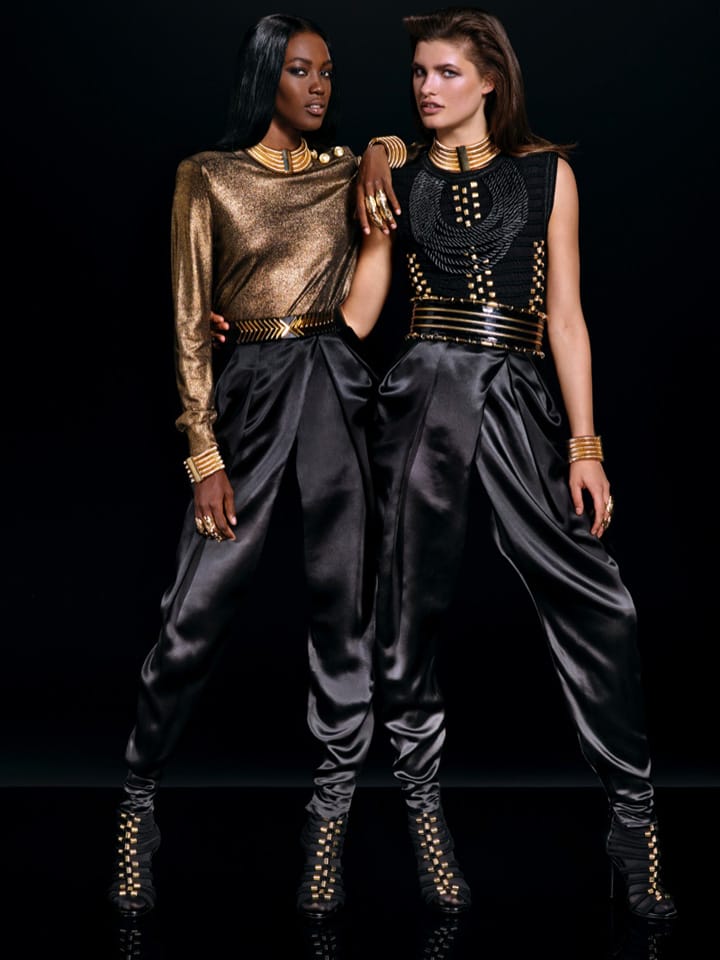 BalmainH&M ϵLookBook