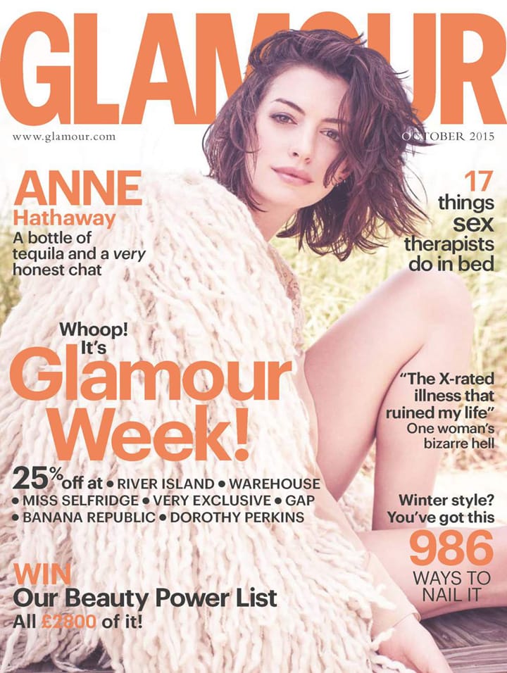 Anne HathawayGlamourӢ201510º