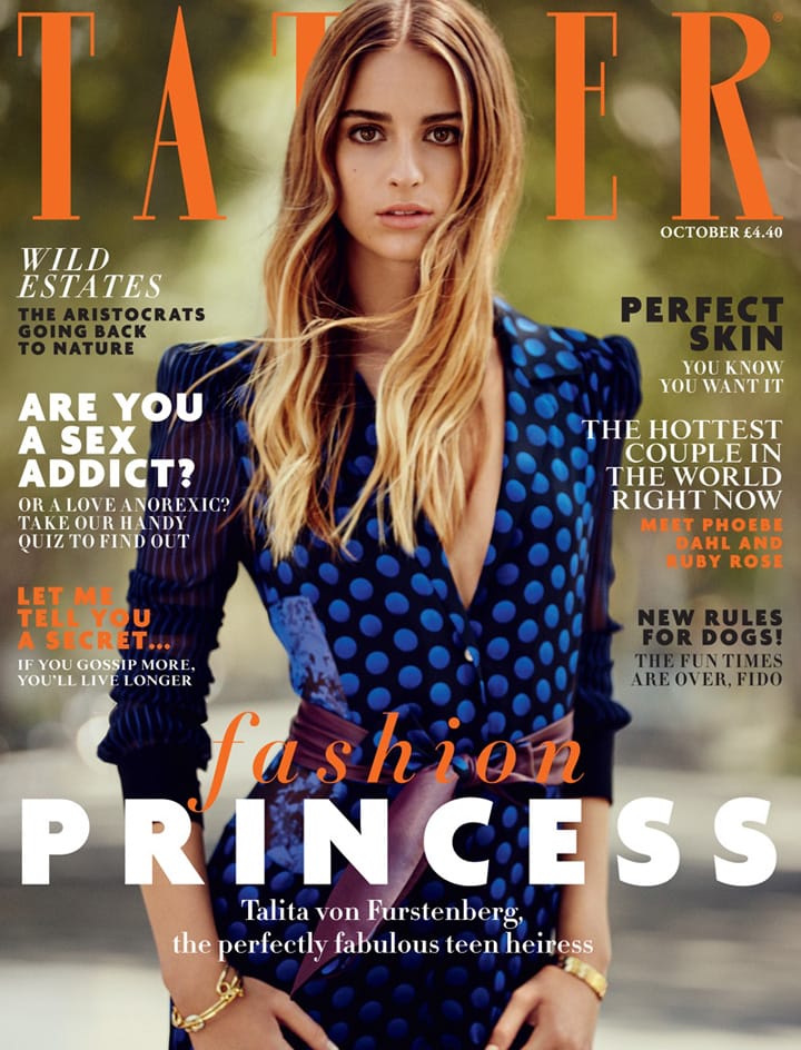 Talita Von FurstenbergTatlerӢ201510º