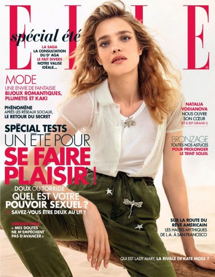 Natalia VodianovaElle20158º