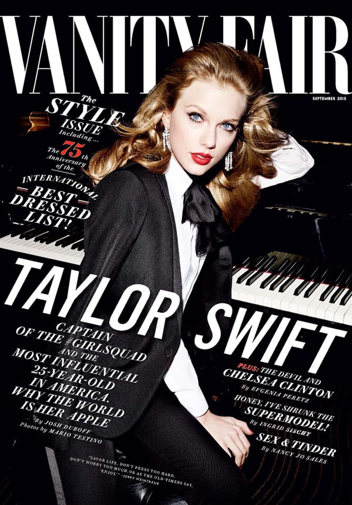 Taylor SwiftVanity Fair־20159º