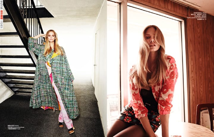 Marloes HorstHarpers Bazaarй20155º