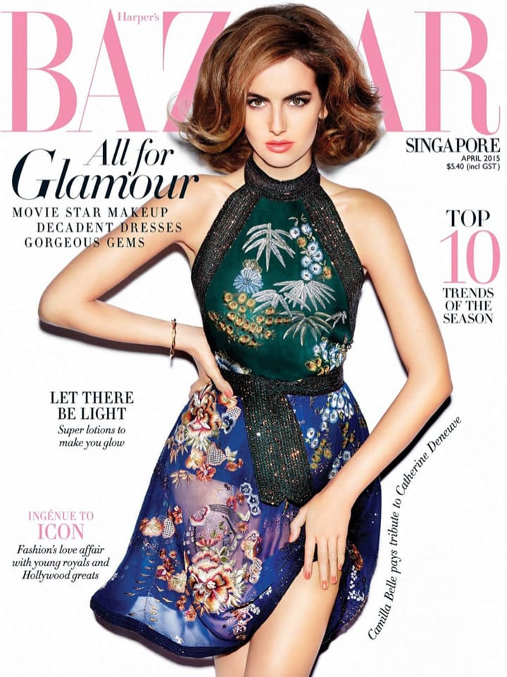 Camilla BelleHarpers Bazaar¼°20154º