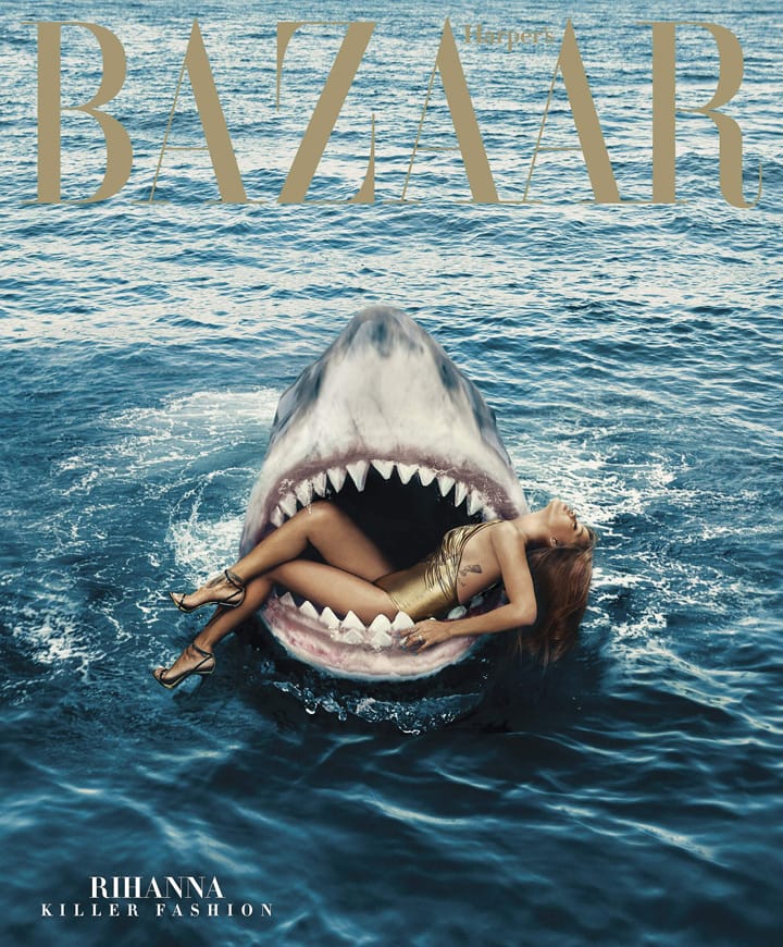 RihannaHarpers Bazaar20153º