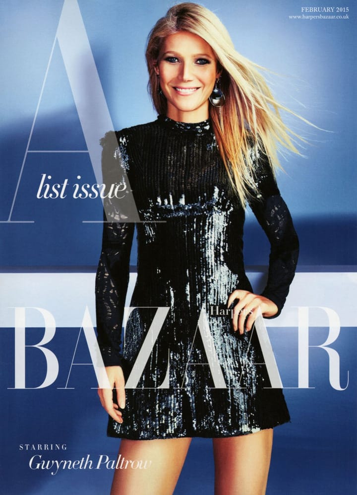 Gwyneth Paltrow Harpers Bazaar20152º