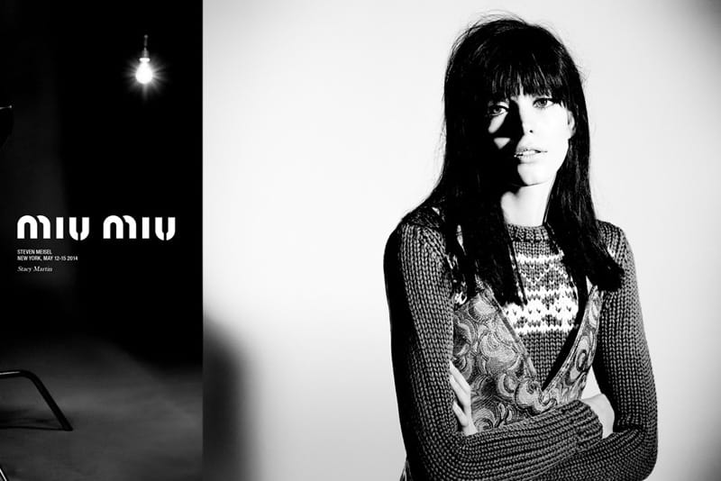 Stacy Martin Miu Miu 2014ﶬ