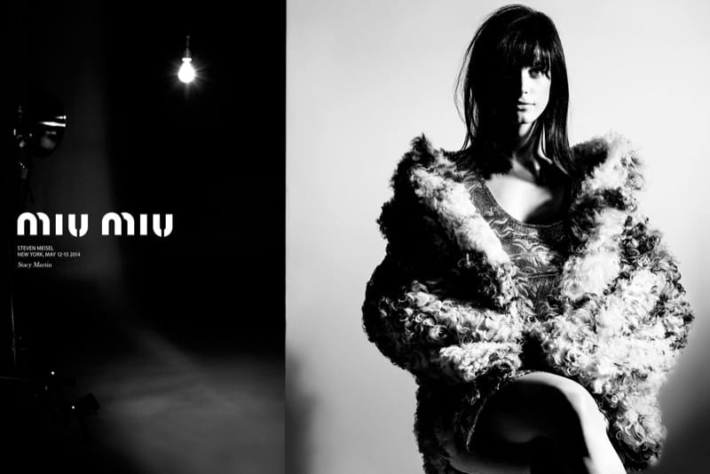 Stacy Martin Miu Miu 2014ﶬ