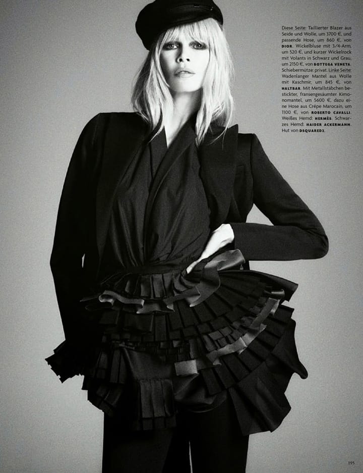 Claudia SchifferVogue¹20144º