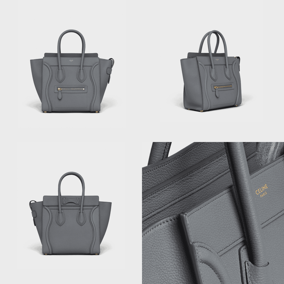 Celine 189793AQL.10KL LUGGAGE MICRO ţƤִ