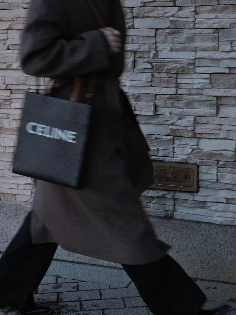 OOTDճͨ&Celine Cabas Tote Bag