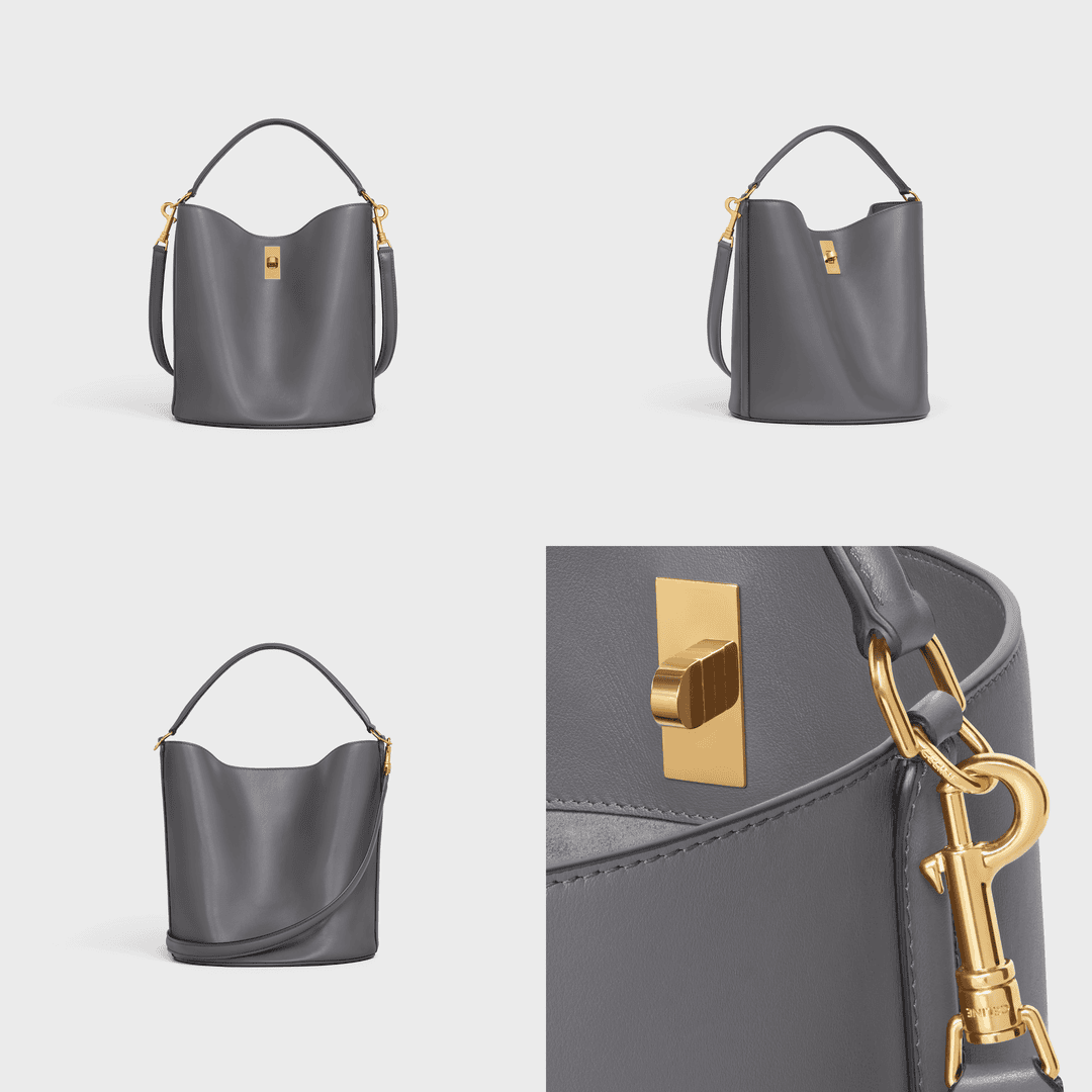 Celine 195573CR4.10AN BUCKET 16⻬ţƤˮͰ