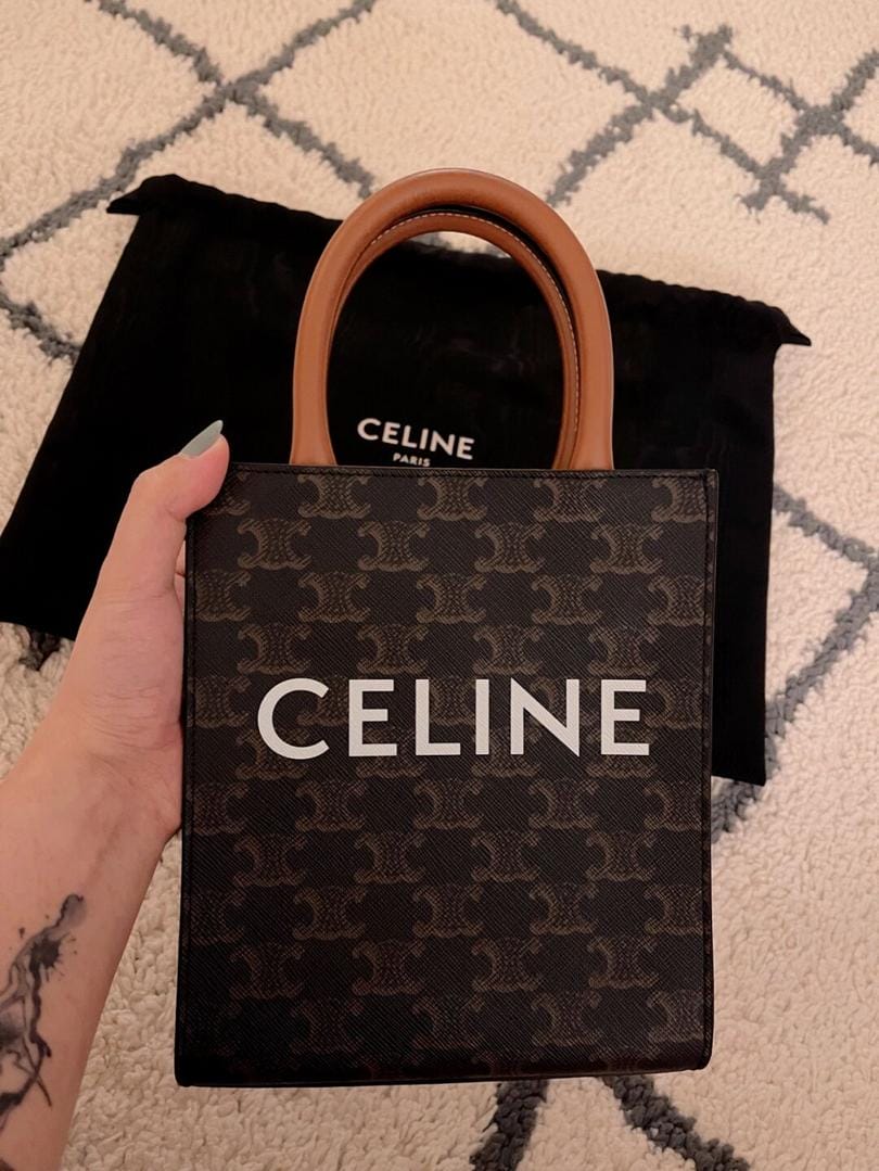 Celine mini cabas tote