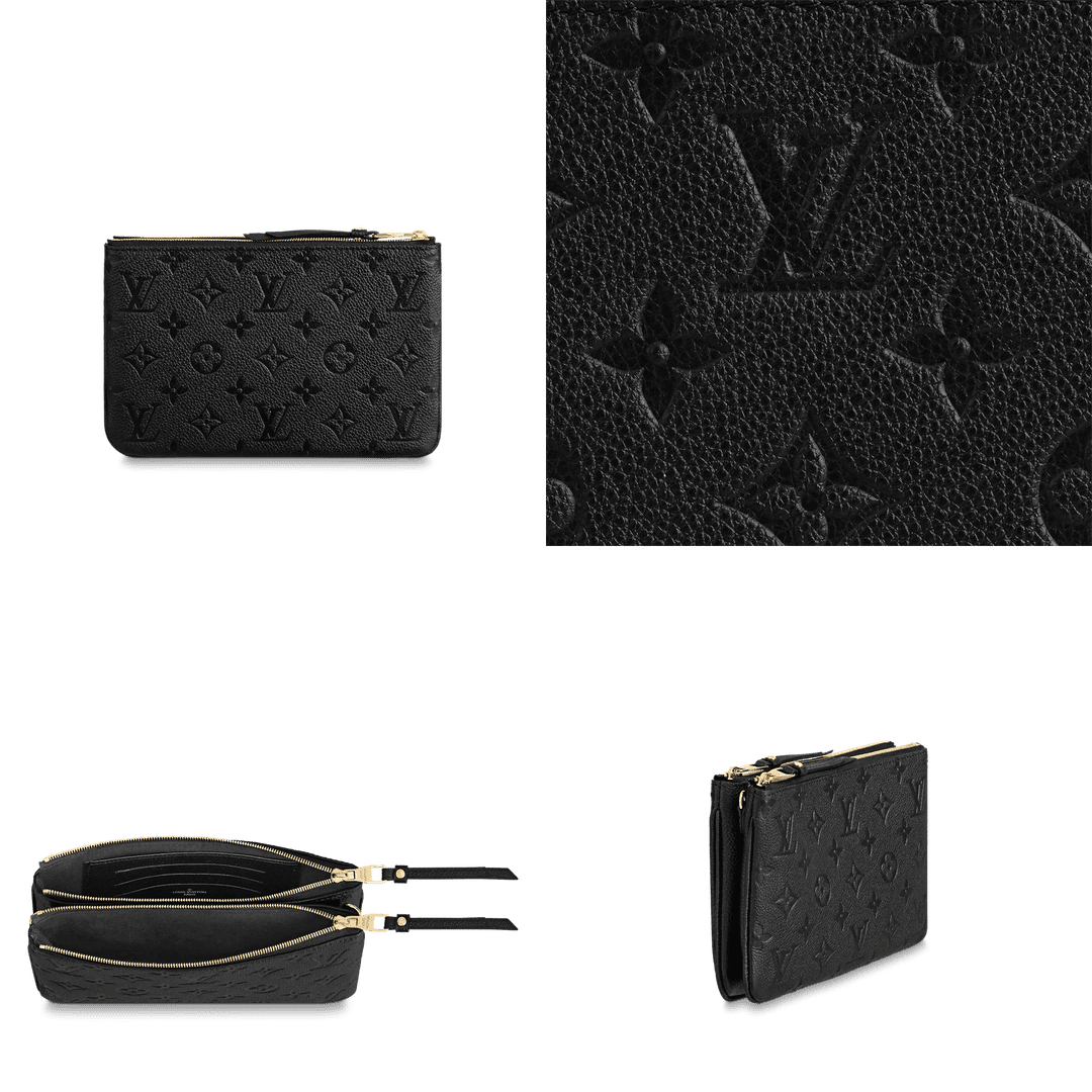 LV M68568 POCHETTE DOUBLE ZIP 