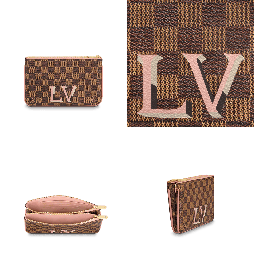 LV N60254 POCHETTE DOUBLE ZIP 