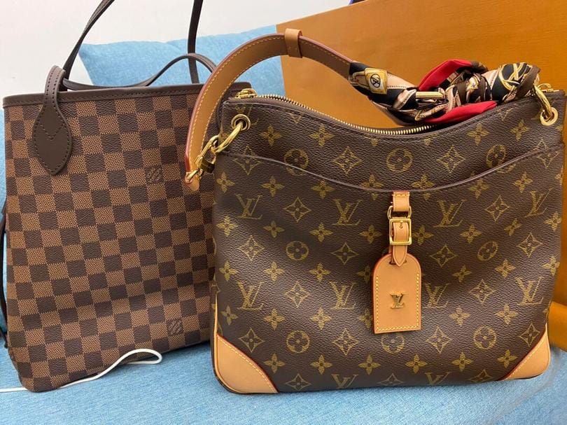 lv neverfull&odeon